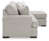 Eastonbridge Shadow Sofa Chaise, Chair, and Ottoman