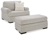 Eastonbridge Shadow Chair And Ottoman