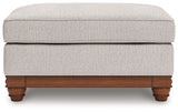 Clearbrooke Sandstone Chenille Ottoman