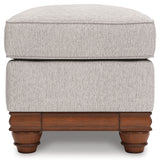 Clearbrooke Sandstone Chenille Ottoman