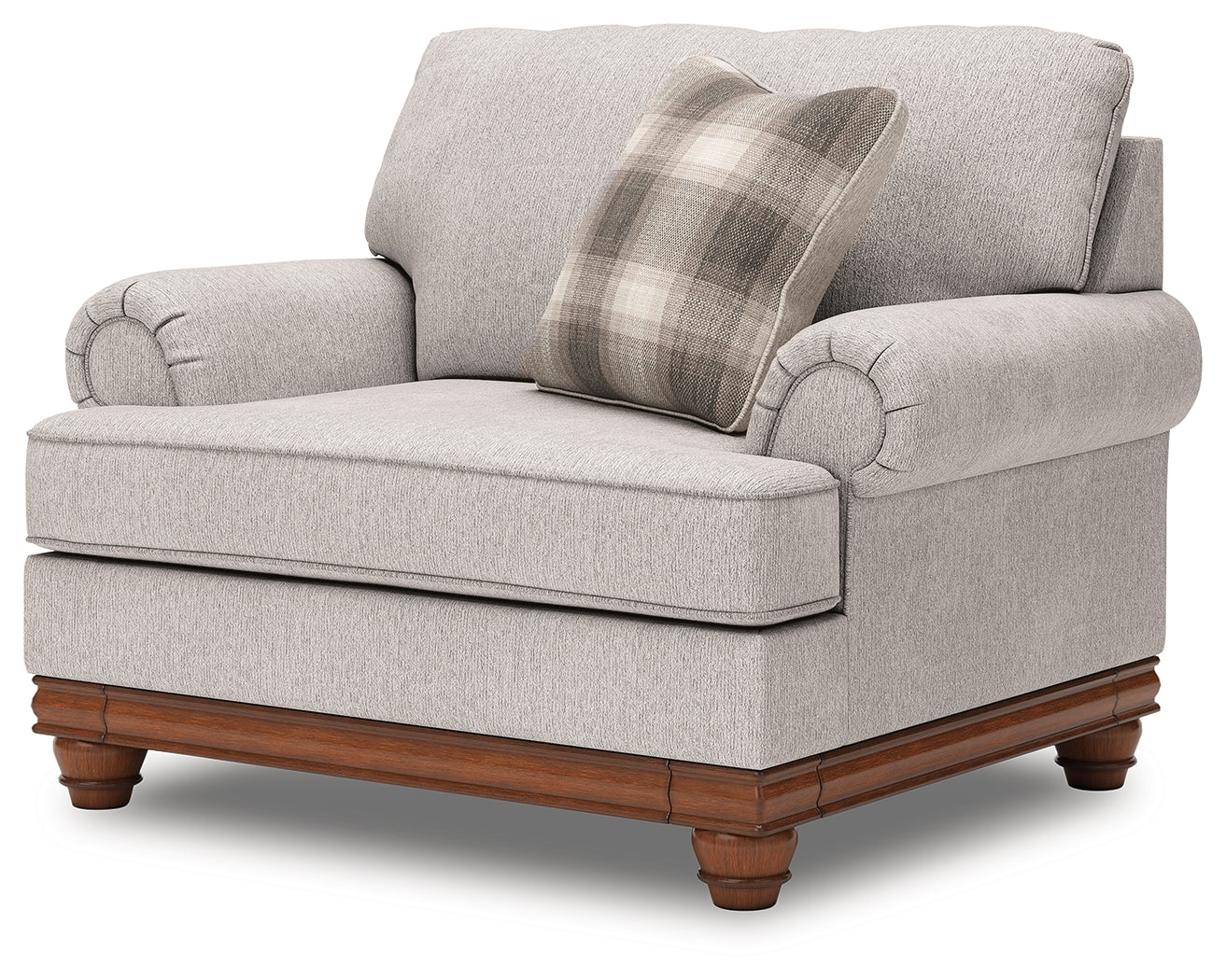 Clearbrooke Sandstone Chenille Oversized Chair