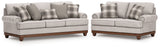 Clearbrooke Sandstone Sofa and Loveseat