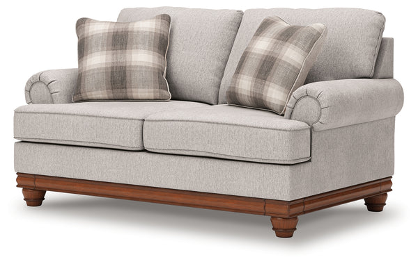 Clearbrooke Sandstone Chenille Loveseat