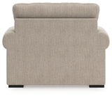 Sararose Heather Chenille Oversized Chair