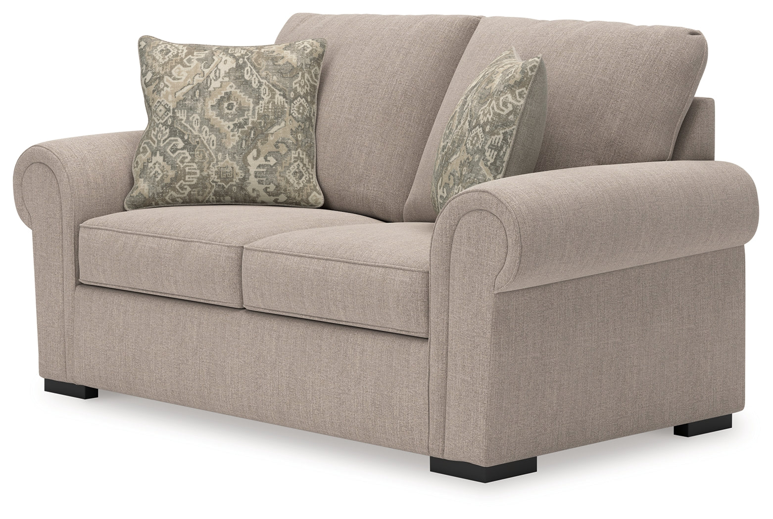 Sararose Heather Chenille Loveseat