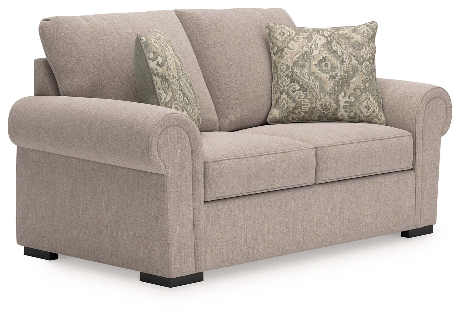 Sararose Heather Chenille Loveseat