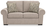 Sararose Heather Chenille Loveseat