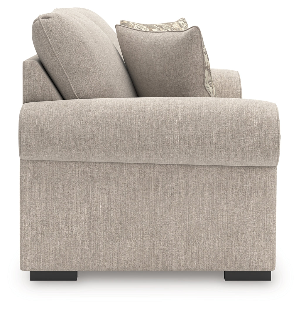 Sararose Heather Chenille Loveseat