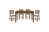 Tigard Brown Counter Height Set