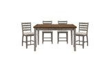 Tigard Gray Counter Height Set
