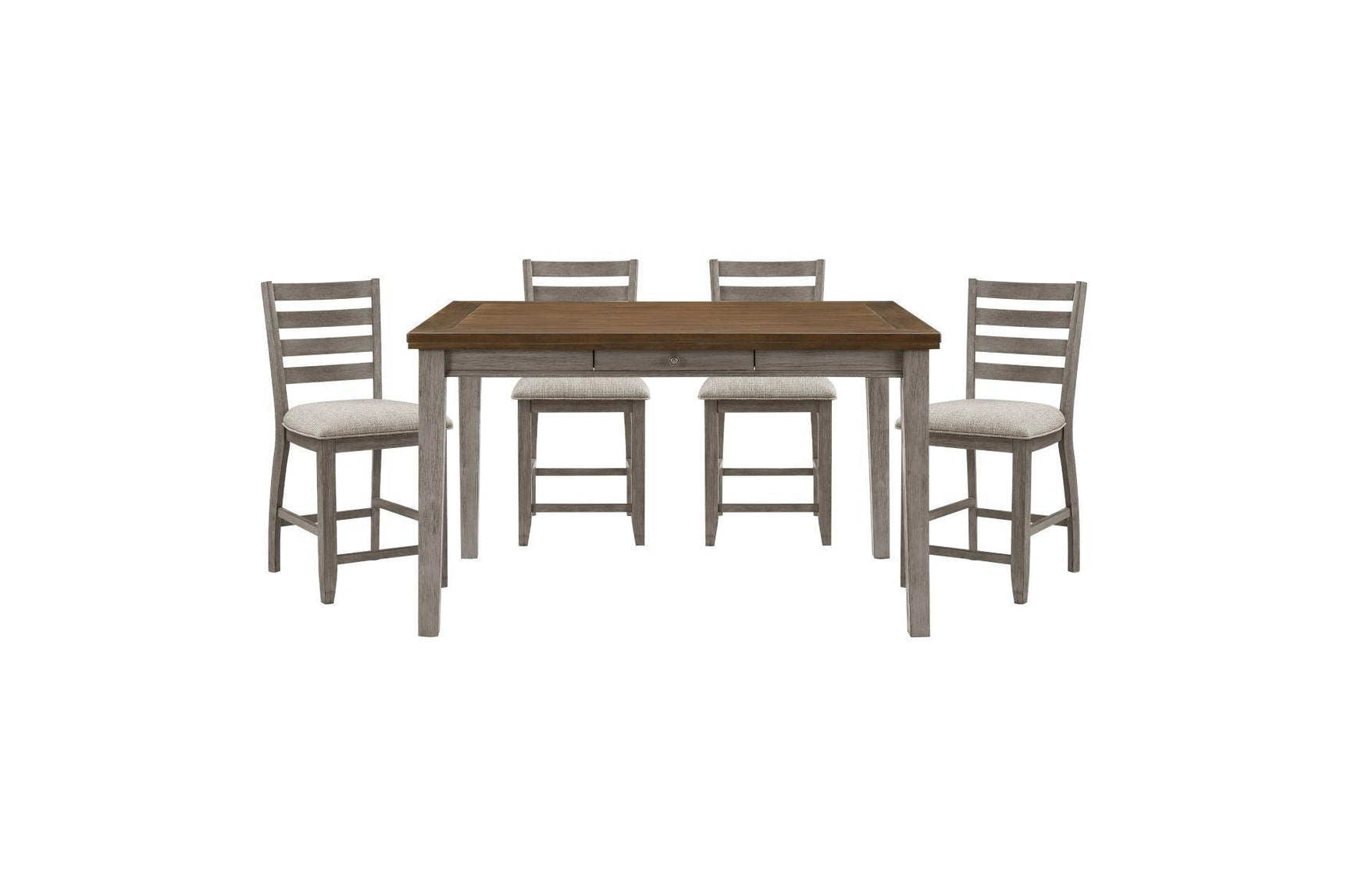 Tigard Gray Counter Height Set