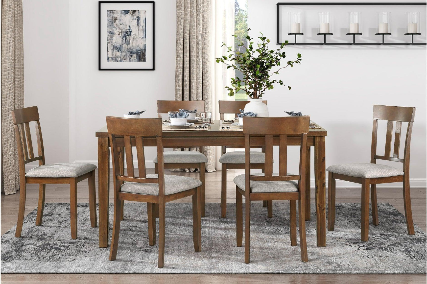 Prineville Brown Dining Room Set