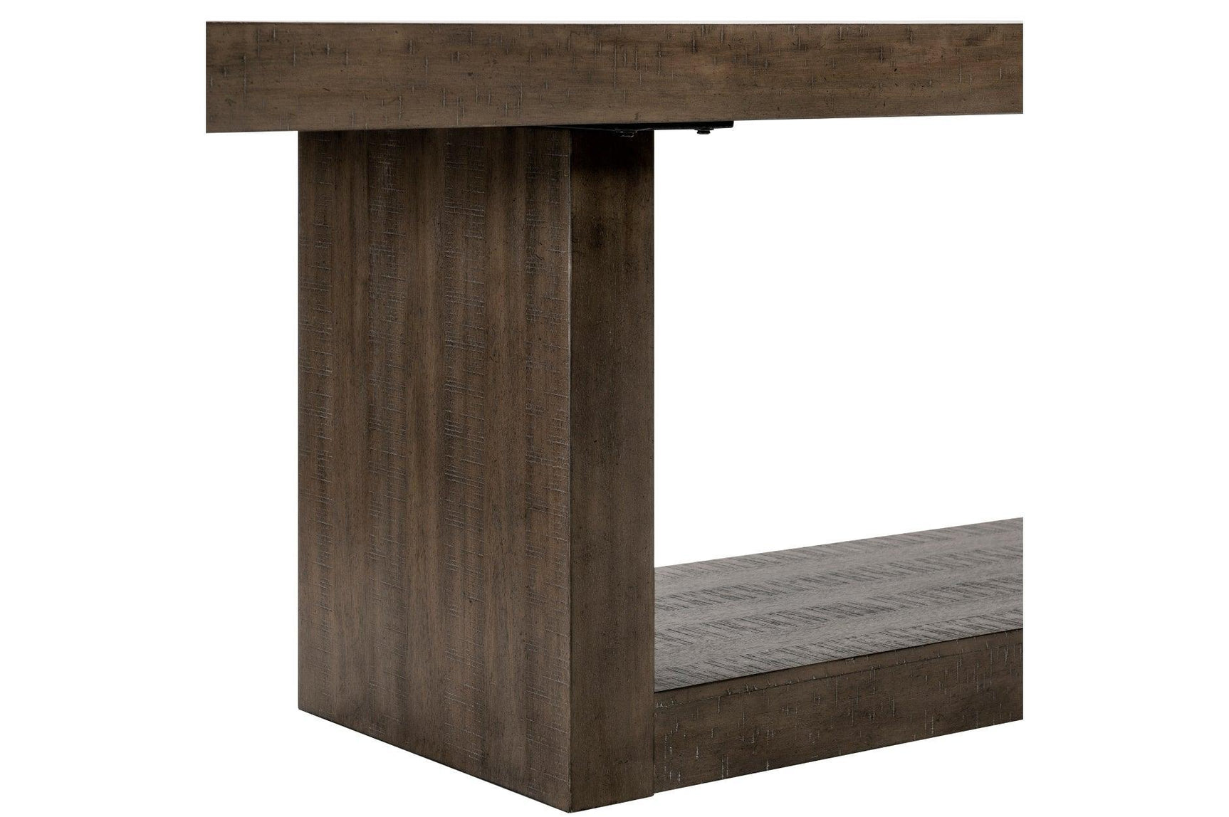 Brookings Brown Contemporary Acacia Veneer Solid Wood Beige Fabric Dining Room Set - Ella Furniture