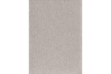 Brookings Brown Contemporary Acacia Veneer Solid Wood Beige Fabric Dining Room Set - Ella Furniture