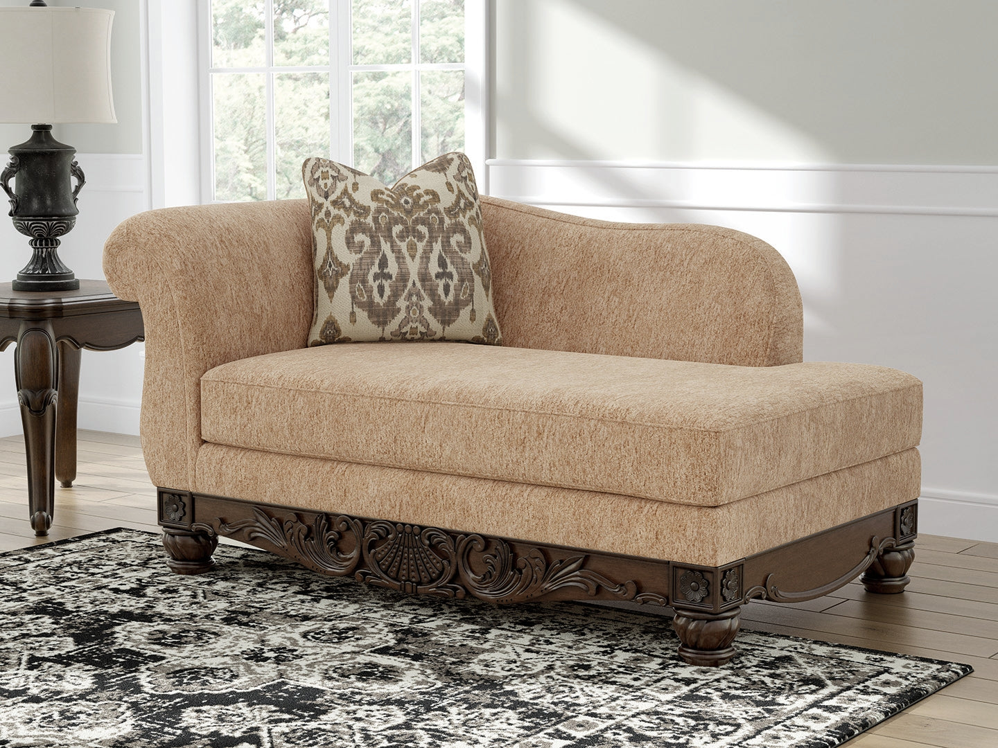 Chelsworth Golden Chenille Right-Arm Facing Corner Chaise