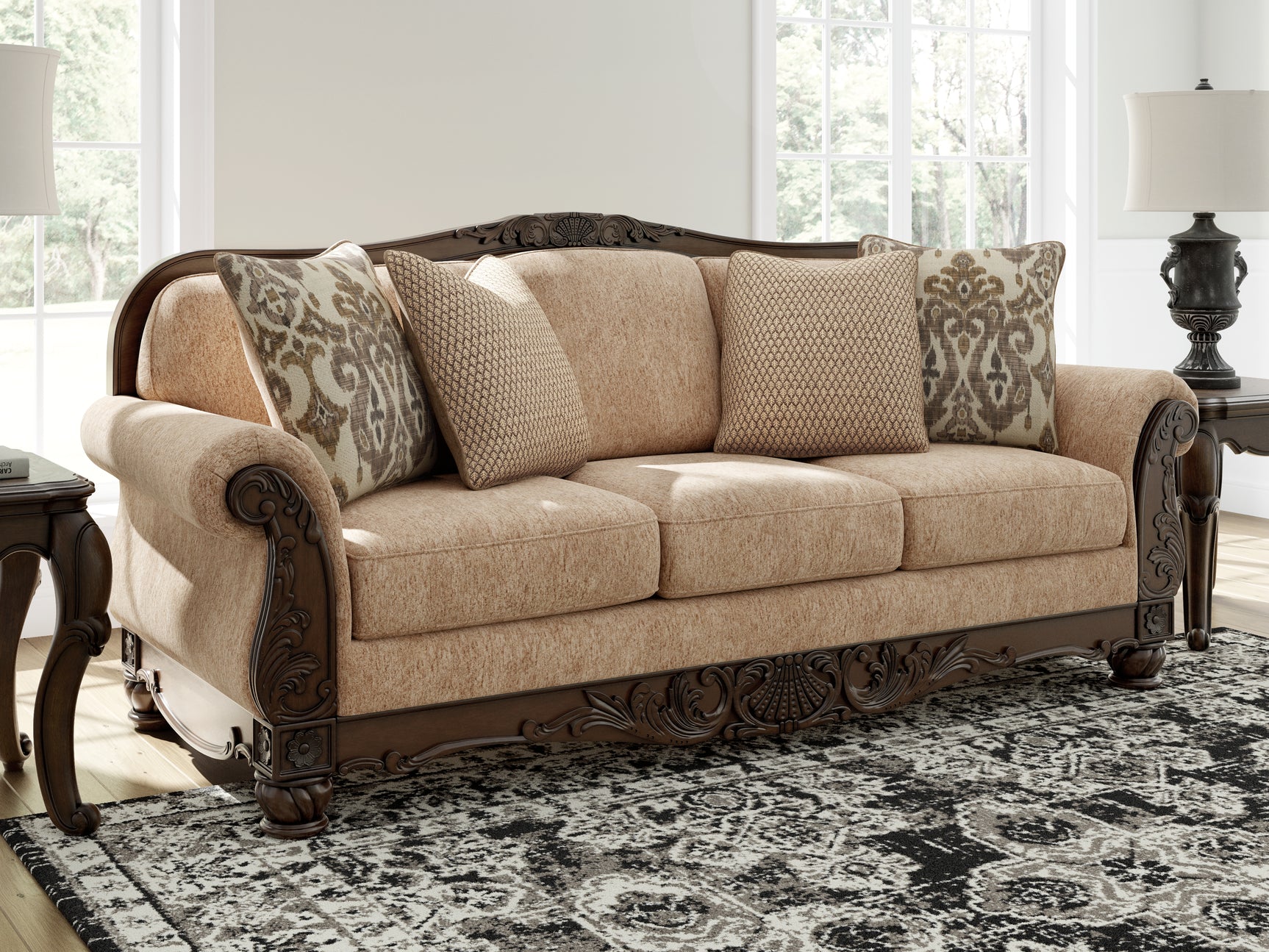 Chelsworth Golden Sofa and Loveseat