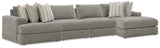 Avaliyah Ash 4-Piece Sectional