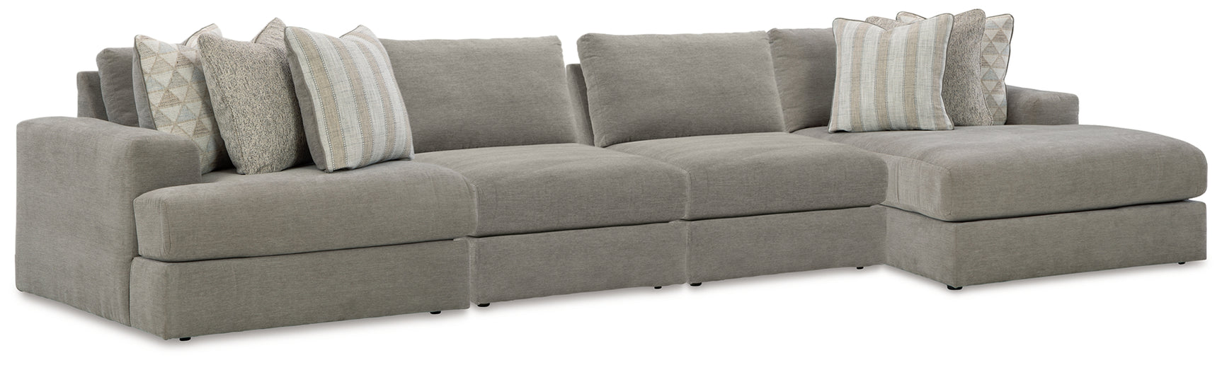 Avaliyah Ash 4-Piece Sectional