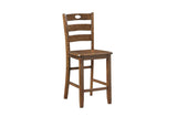 Stowe Light Brown Counter Height Set