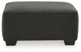 Lucina Charcoal 3-Piece Sectional With Ottoman