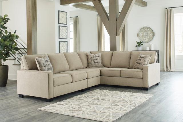 Lucina Quartz 3-Piece Sectional 59006S4 - Ella Furniture