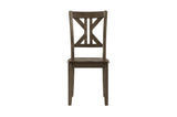 Rivera Charcoal Brown Square Dining Room Set