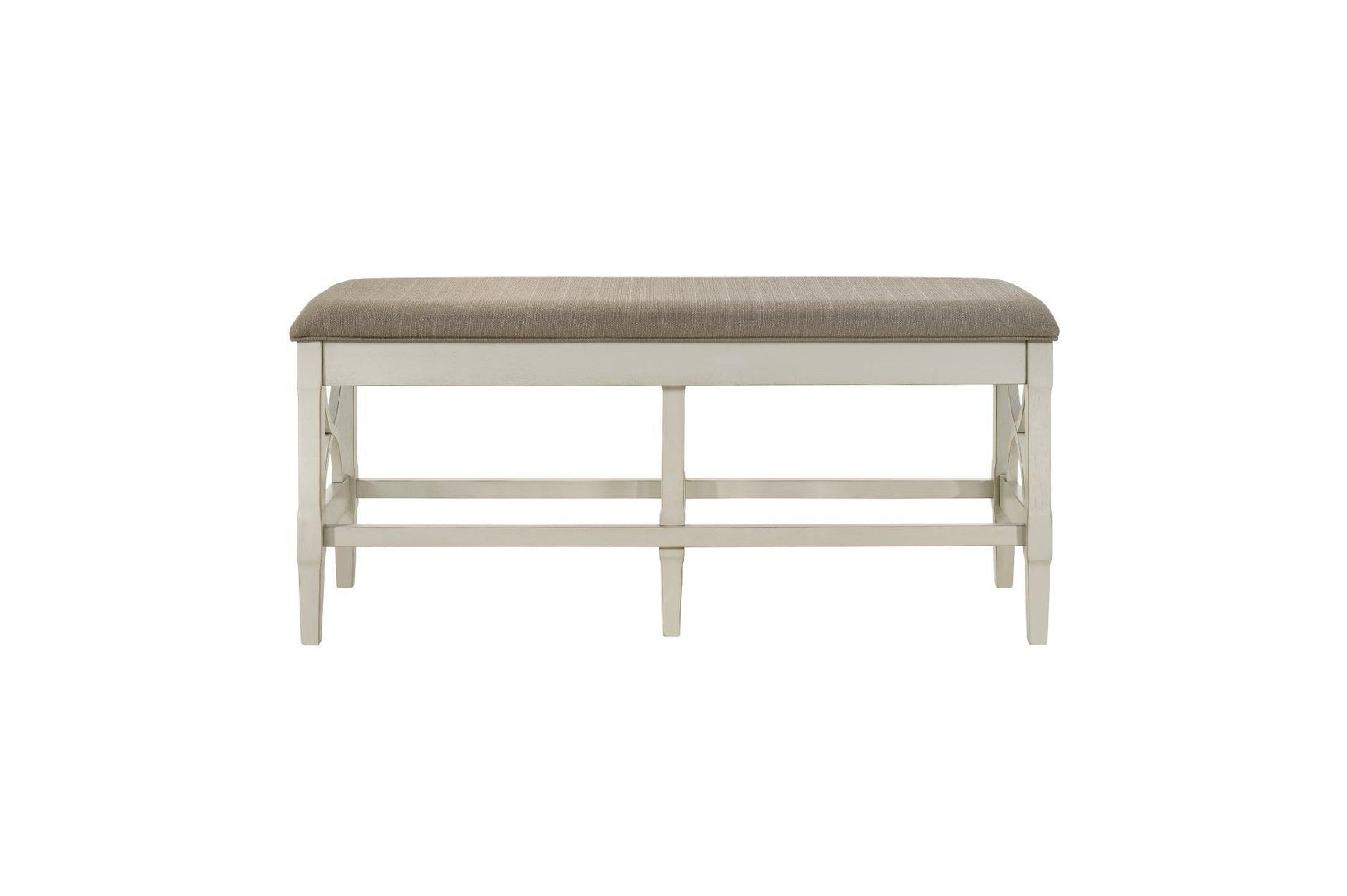 Stowe White Gray Dining Room Set