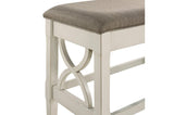 Stowe White Gray Dining Room Set