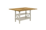 Stowe White Gray Dining Room Set