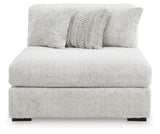 Cuddle Plush Arctic 5-Piece Sectional with Chaise