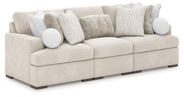 Cuddle Plush Arctic 3-Piece Sectional