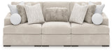 Cuddle Plush Arctic 3-Piece Sectional