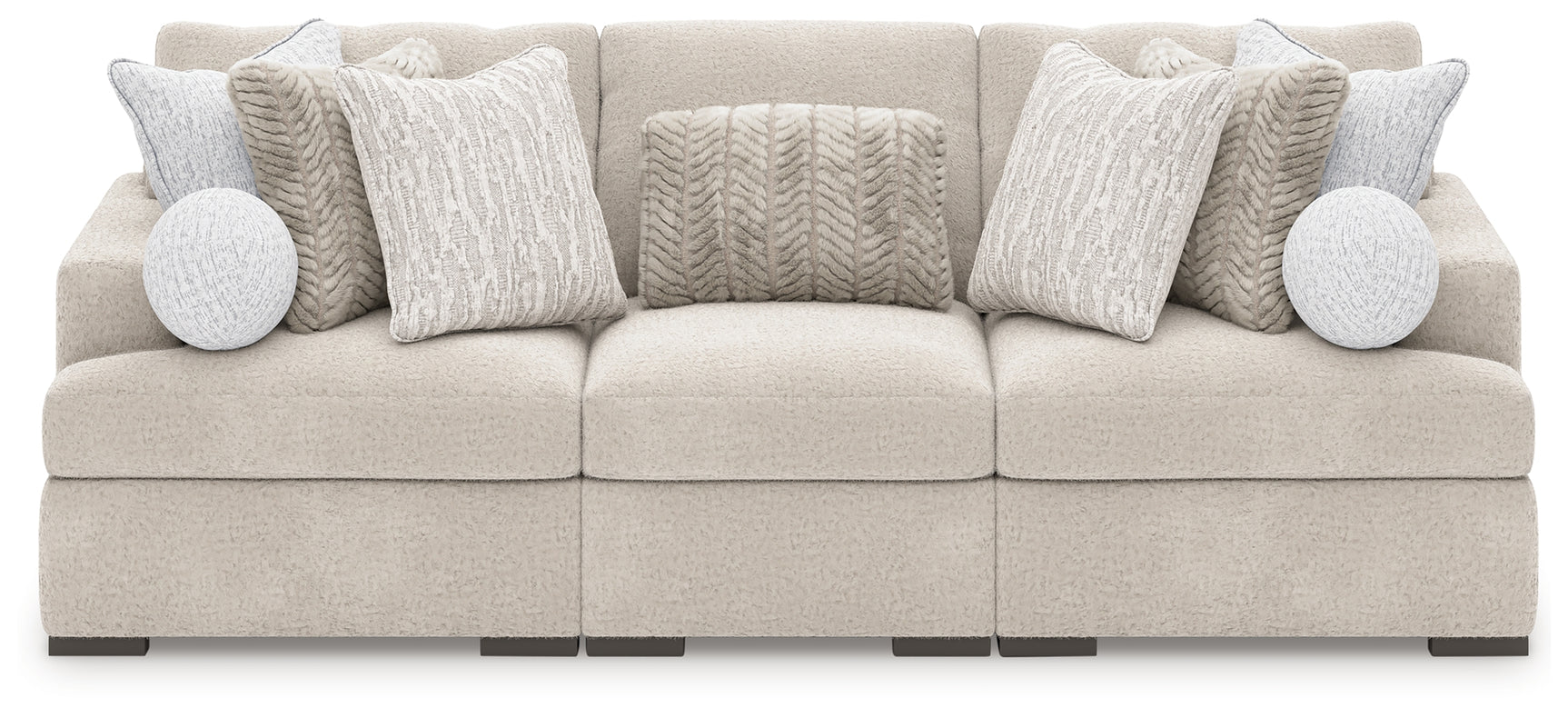 Cuddle Plush Arctic 3-Piece Sectional