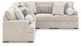 Cuddle Plush Arctic 5-Piece Sectional