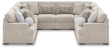 Cuddle Plush Arctic 8-Piece Sectional