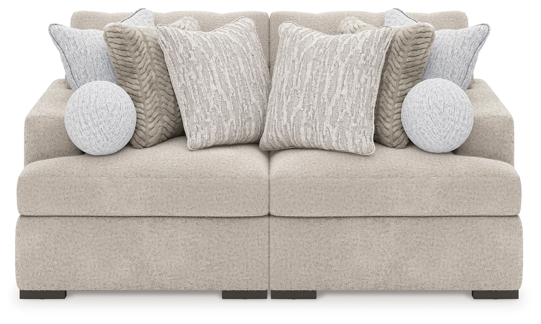 Cuddle Plush Arctic 2-Piece Sectional