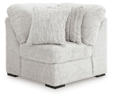 Cuddle Plush Arctic 5-Piece Sectional with Chaise
