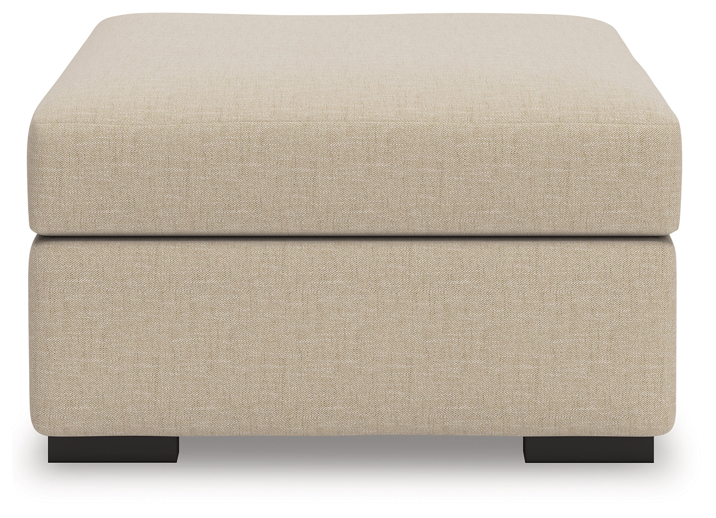 LadyMae Twill Performance Fabric,Next-Gen Nuvella™ Oversized Accent Ottoman