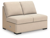 LadyMae Twill Performance Fabric,Next-Gen Nuvella™ 5-Piece Sectional with Chaise