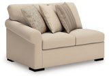 LadyMae Twill Performance Fabric,Next-Gen Nuvella™ 2-Piece Sectional with Chaise
