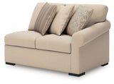 LadyMae Twill 4-Piece Sectional