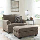 Stonemeade Nutmeg Sofa, Loveseat, Chair and Ottoman
