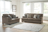 Stonemeade Nutmeg Sofa, Loveseat, Chair and Ottoman