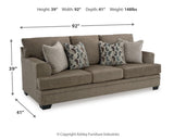 Stonemeade Nutmeg Sofa, Loveseat, Chair and Ottoman