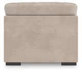 High Profile Taupe Chenille Oversized Chair