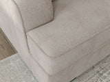 High Profile Taupe Chenille Sofa