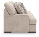 High Profile Taupe Chenille Sofa
