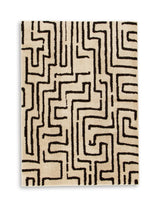 Timworth Black/Beige Washable Medium Rug — product image 2