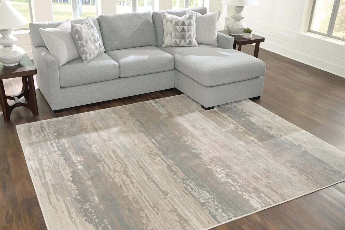 Loomville Gray/Taupe/Beige Extra Large Rug — product image 3