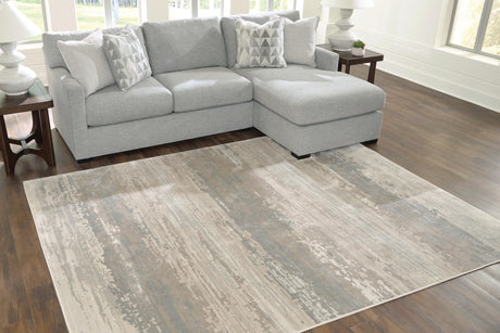 Loomville Gray/Taupe/Beige Extra Large Rug — product image 3